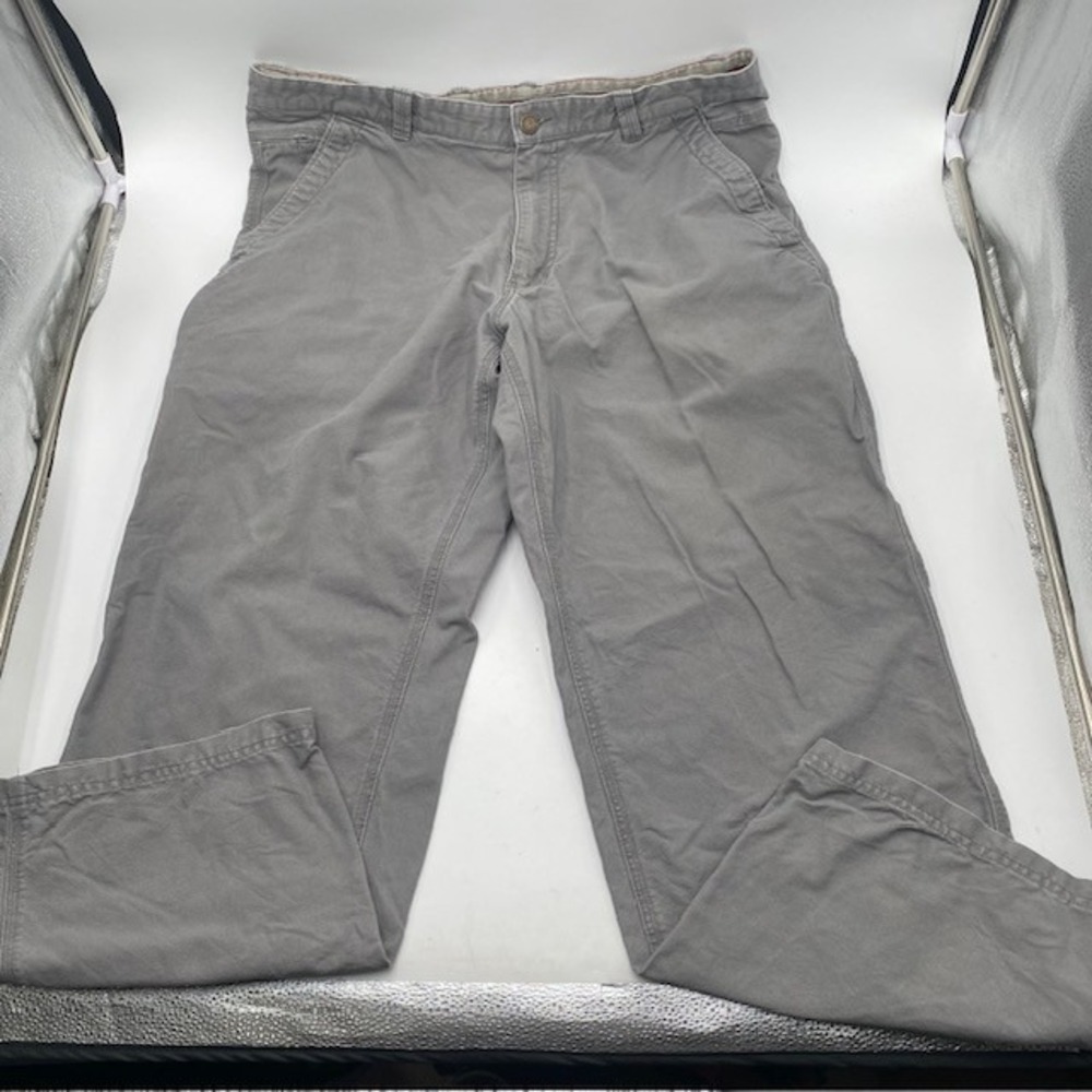 Wolverine Canvas Work Pants Men 36x30 Grey Heavy Duty Rugged Utility Straight